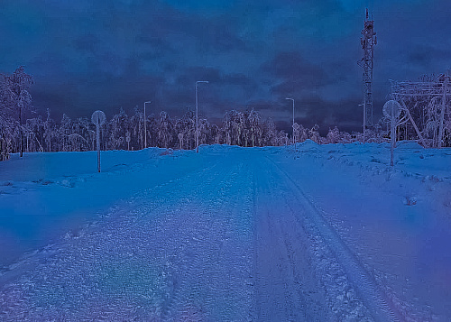 New year Snow Time 2025